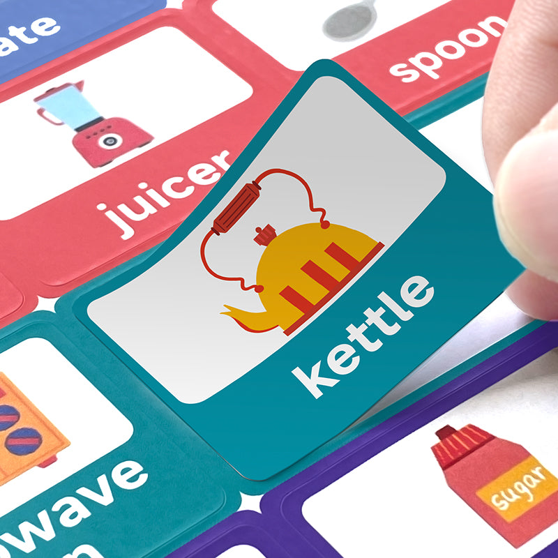 TIMEX 400 Daily Routine Stickers for Kids - English Sentences for Early ...