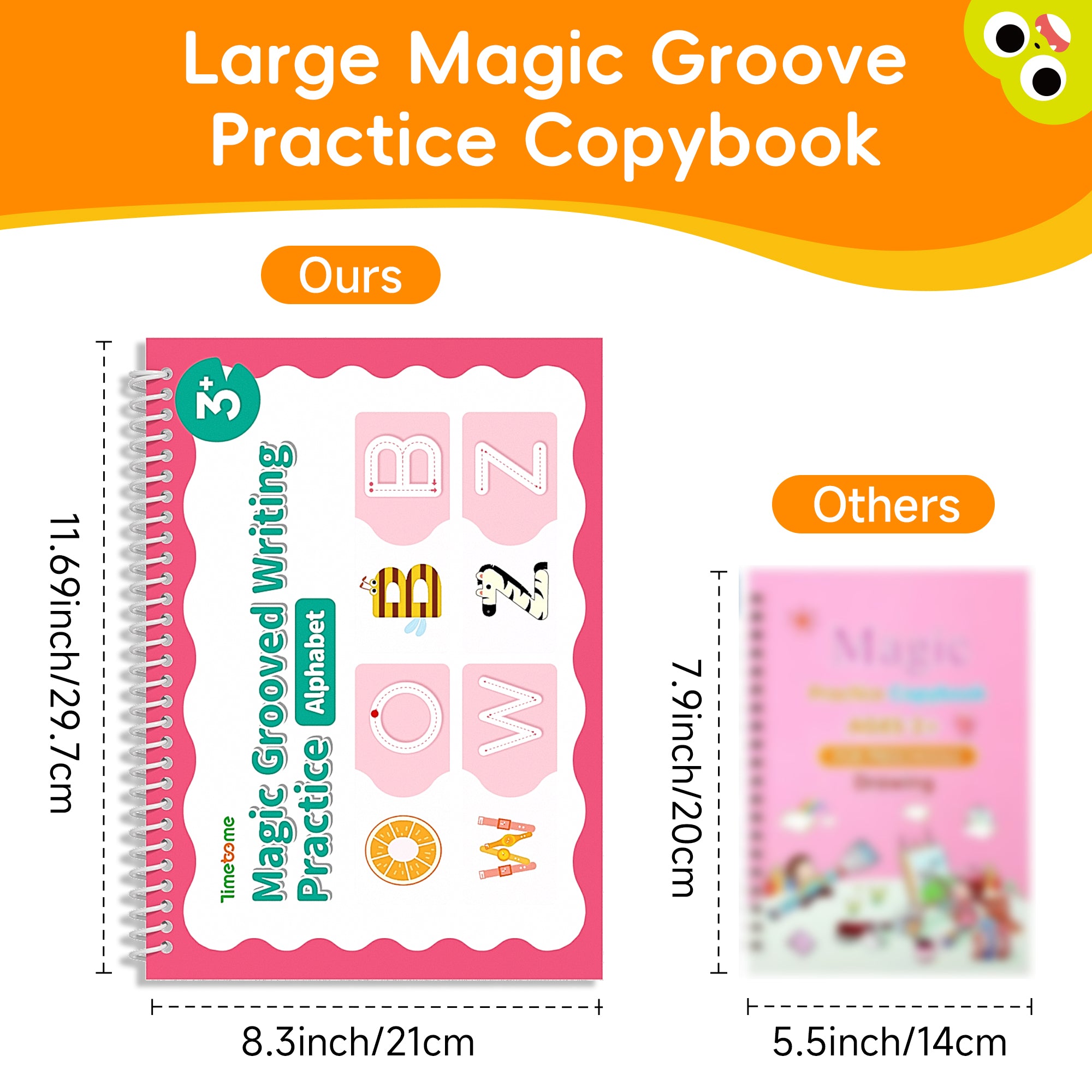 4 Pack Grooved Handwriting Book Practice, Groove Calligraphy 4 Pack Grooved Handwriting Book Practice, Groove Calligraphy